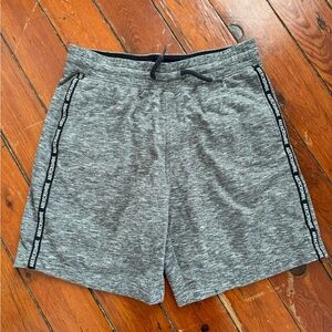 Abercrombie Kids Heather Gray Shorts with Logo Sides